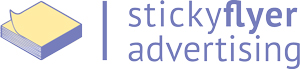 Sticky Flyer Advertising Logo