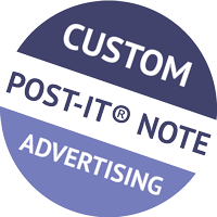 Custom Post it Note Advertising