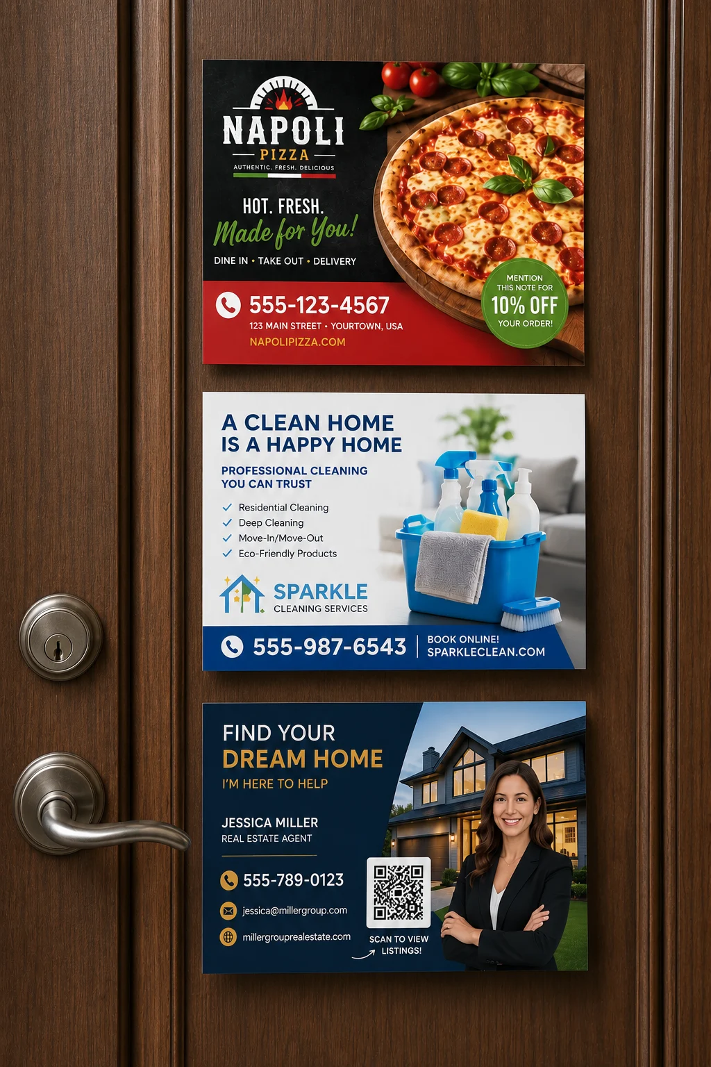 4x3 custom post it notes for advertising