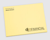 4x3 custom sticky note ad