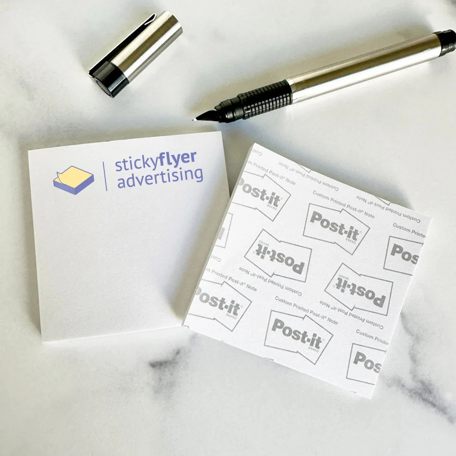 branded post it notes