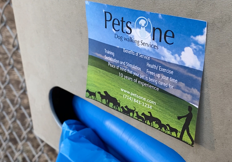 pet clean up Full Color Custom Sticky Flyer Prices