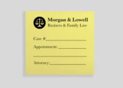 Custom 3x3 Yellow Post it Note Pad | 50-sheet pads 2 Custom 3x3 Yellow Post it Note Pad