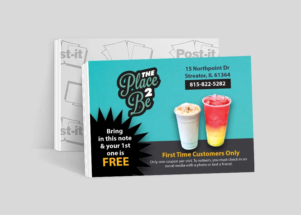 4x3 Sticky Flyer Subscription Plan 2 4x3 place to be ad