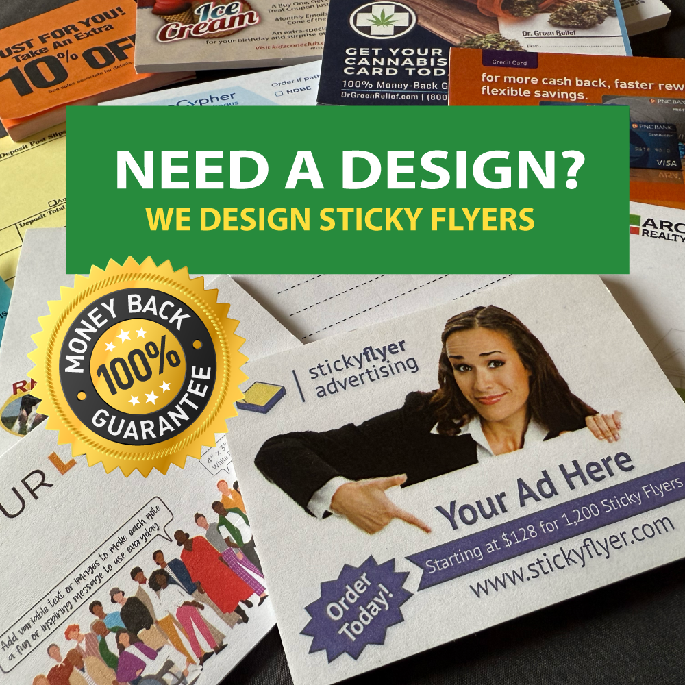 Custom Sticky Note Money Back Guarantee