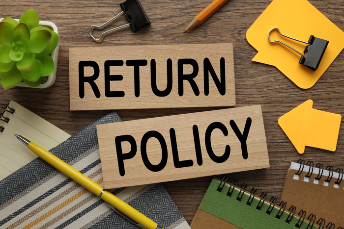 sticky flyer advertising return policy