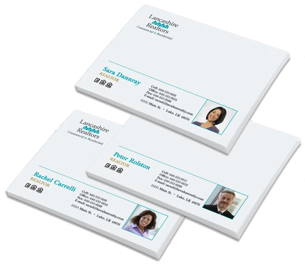 4×3 real estate sticky notepads 4x3 real estate sticky notepads
