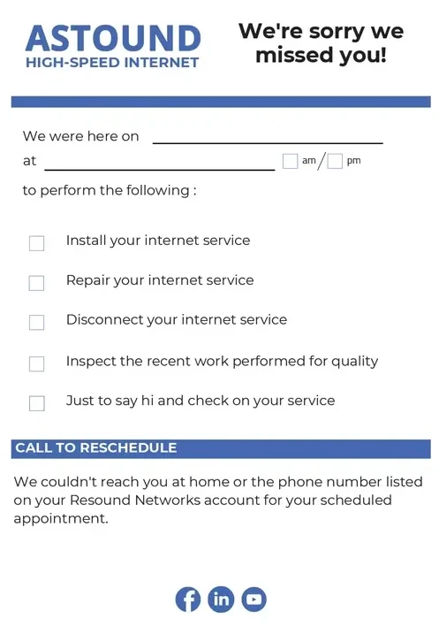 internet service provider flyer 4x6 fiber internet now available flyer